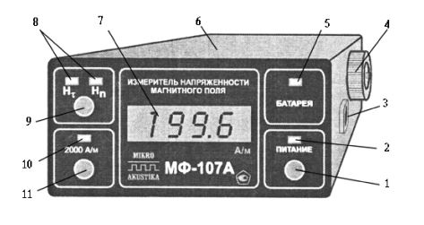 Рис8 -Электронный блок прибора МФ-107А